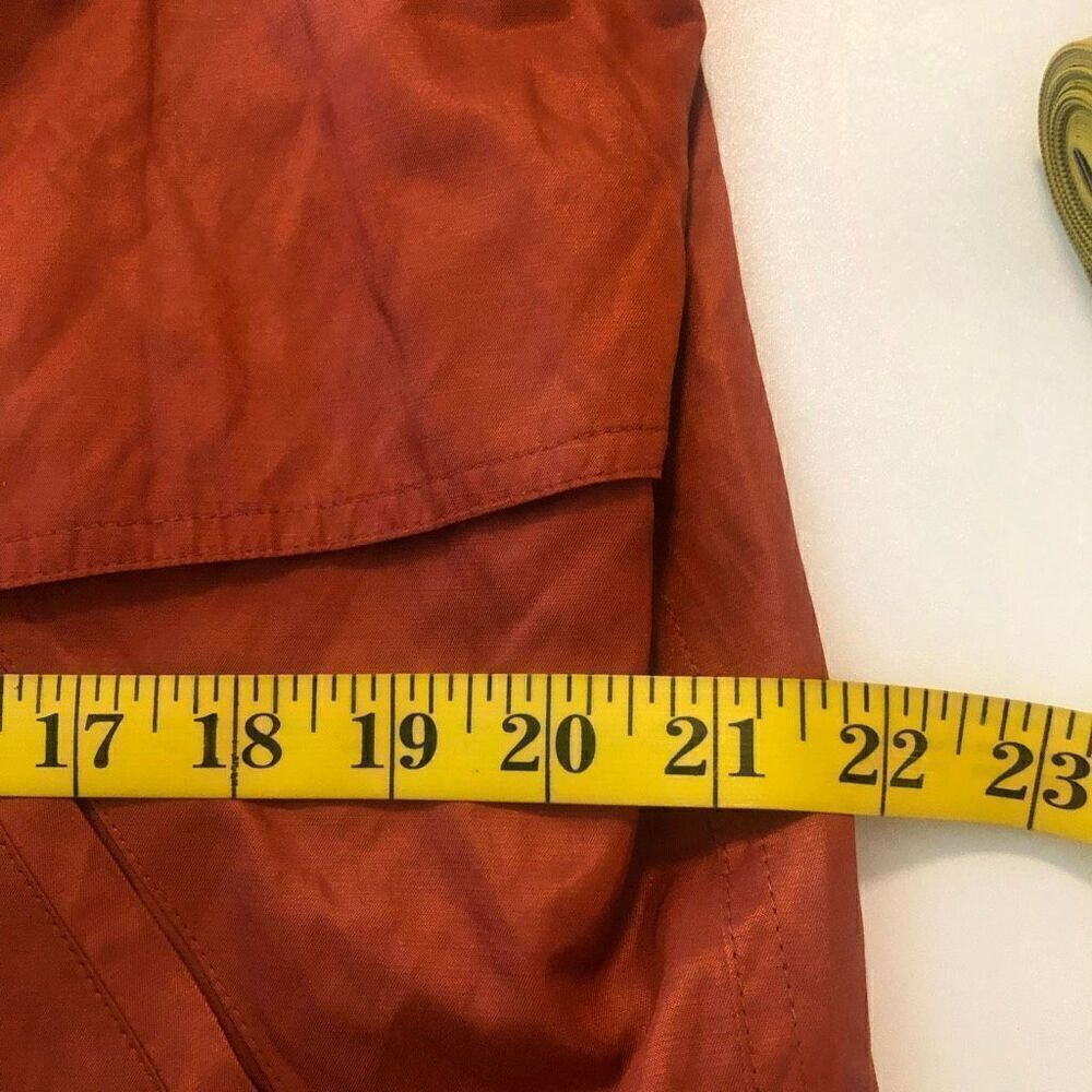 Chico’s Gorpcore Rust Cropped Jacket Size 12 - Picture 9 of 11